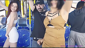 Steamy Bus Encounter With Seductive Zegalinha And Unexpected Climax