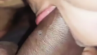 Indian College Girl Gives A Sloppy Blowjob