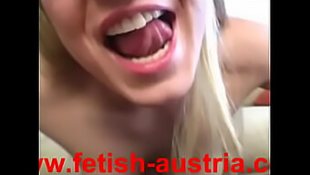 Foot Fetish Masturbation With Young Webcam Model