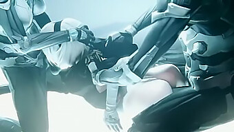 Nier Automata'S 2b Robot Explores Her Sensual Side In This Steamy Video