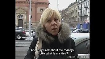 Czech Milf'S Oral Skills In Action On The Streets