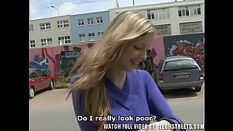 Pov View Of Veronika Giving A Blowjob On The Streets Of Czech Republic