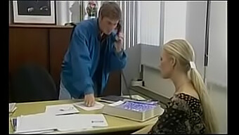 French Office Worker Gets A Double Penetration