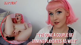 Pink-Haired Vlogger Indulges In Solo Play With Sex Toys And Dildo