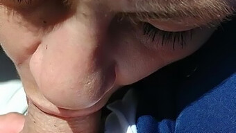 Outdoor Car Blowjob Leads To Mouth Cum