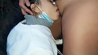 Lesbian Nurse Gets Mouthfilled With Cum In Outdoor Setting - Lesbian Illusion Girls