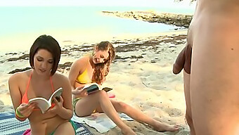 Brandi Belle And Friends Indulge In Erotic Beach Encounter