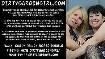 Sindy Rose And Her Partner Nikki Curly Engage In Extreme Double Fisting With Prolapsed Anuses