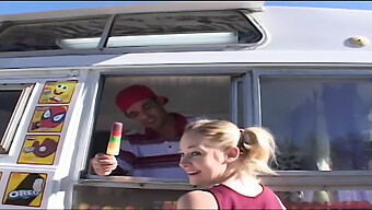 Blonde Teen Trades Sex For Ice Cream In Part 02