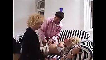 Two Mature Women Engage In Intense Bdsm Activities With A Lucky Man