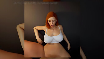 3d Animacija Velike Ritaste Milf, Ki Jo Na Plaži Nabija Velik Črn Kurac