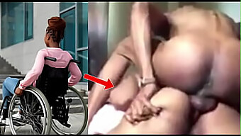 Du Sexe Brutal Avec Jack The Riffer Laisse Une Beauté Noire En Fauteuil Roulant.