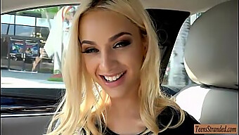 Young Blonde Babe Gets A Hardcore Pounding After Hitchhiking