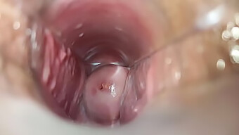 Intense Orgasm Viewed From Inside The Vagina