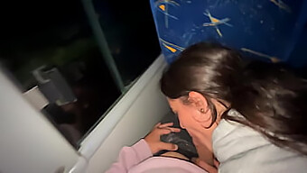 First-Time Bus Ride Turns Into Steamy Encounter With Eager Amateur Couple