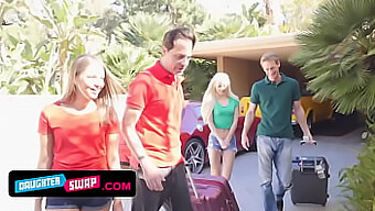 Stepmoms Get In On The Action As Stepdads Trade Teen Babes