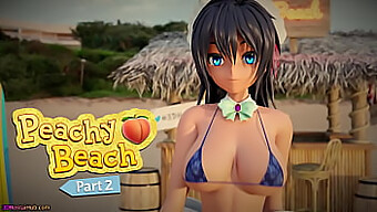 La Belleza De La Playa Hibiki Experimenta Un Placer Intenso En 3d Hentai