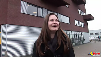 A Dutch Brunette Enjoys A 69 Position With Her Pimp In This Amateur Video