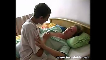 Mature Mom And Young Stud Engage In Oral And Vaginal Sex