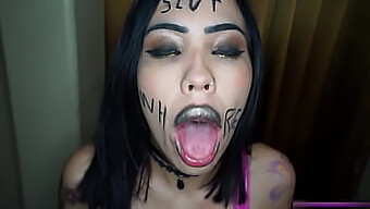 Jasmine Dark Leva Uma Gozada Facial Áspera Em Hd