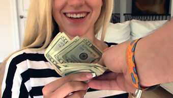 Pov Video Of Petite Blonde Teen Getting Paid To Have Sex With A Stranger