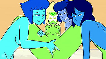 บทเรียนพฤกษศาสตร์ร้อนของ Peridot ในศิลปะอะนิเมะ