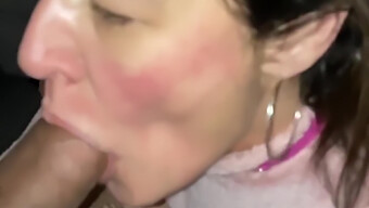 Fransk Amatør Milf Får Pov Blowjob Og Cumshot