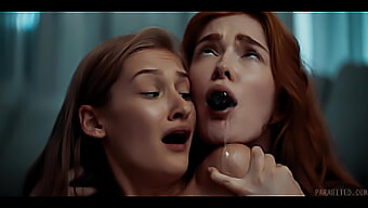 Jia Lissa And Tiffany Tatum Engage In Lesbian Sex Under The Control Of An Alien